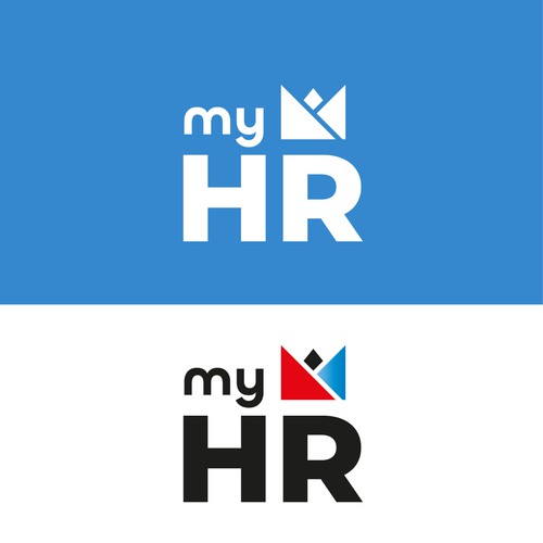 Create an awesome logo for myHR, the #1 HR Software in Luxembourg ! Design by M.I.Thomson