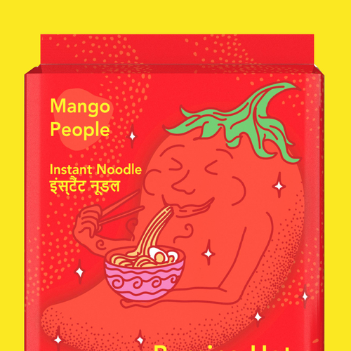 Playful Instant Noodle Packaging Design Challenge Design by ibrahimahmad.id