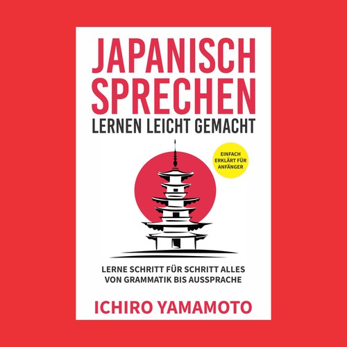 Book Cover: Learning to speak Japanese Design réalisé par kmohan