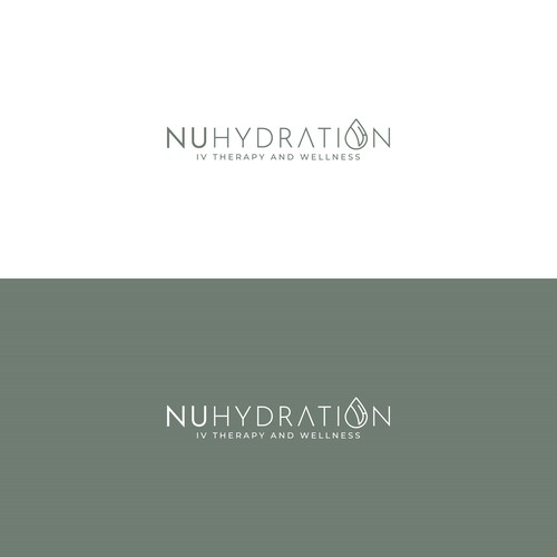 Design a modern IV hydration logo for our IV wellness brand. Design por Artista_Designs