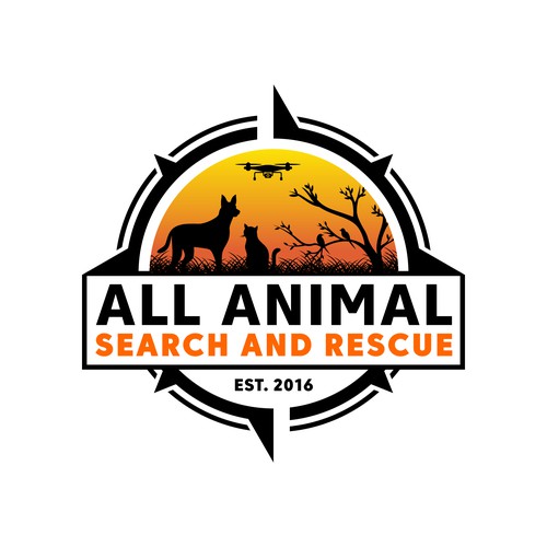 Brand refresh for an animal search and rescue group Design by EdRisk 99