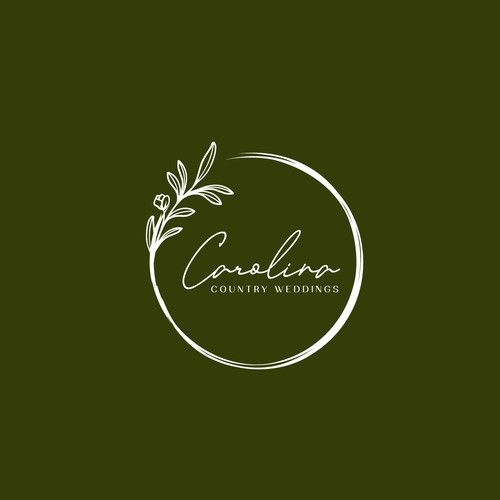 Beautiful readable logo with simple clean aesthetic for wedding venue with natural organic vibe Diseño de dprojects