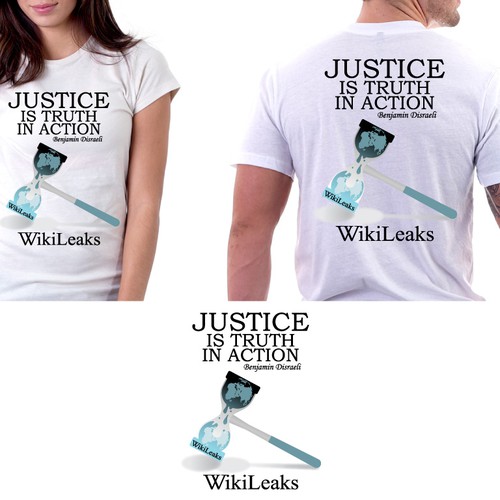 New t-shirt design(s) wanted for WikiLeaks Réalisé par mia_m