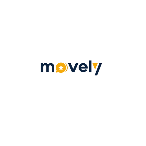 movely wesbite logo design Design by Striker29