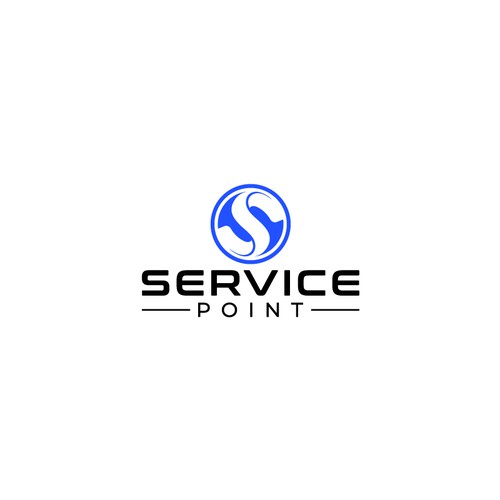 Service Point - Create New Logo and Brand Identity Design by Shanawas7