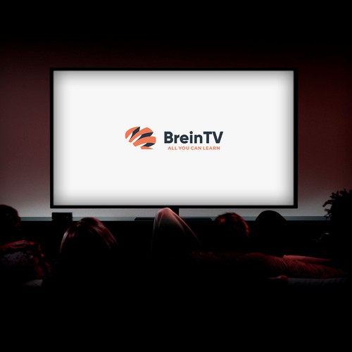 Brain TV - All you can learn (logo needed) Design by bisbidesign