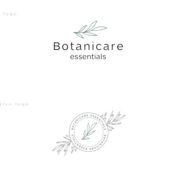 Natural and feminine logo
