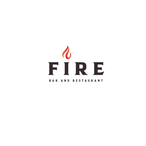 agora.さんのFire 🔥 Restaurant logo contestデザイン