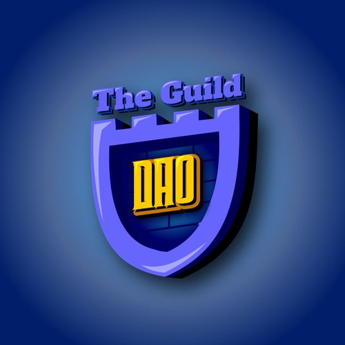 The Guild DAO - Blockchain Gaming and Crypto Contest Design by YazinDesign