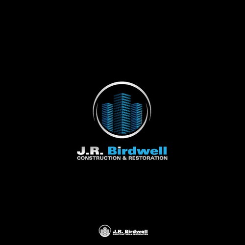 logo for J.R. Birdwell Construction & Restoration Design by Niko Dola