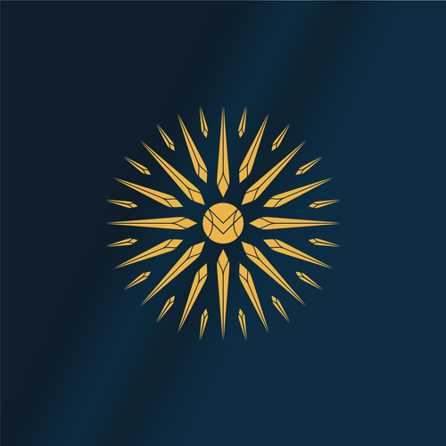 Design a modern logo inspired by the ancient sun Design by RAPUNZEL27