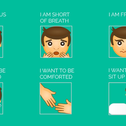 Design icons for Patient-Doctor communication phrases | Icon or button ...