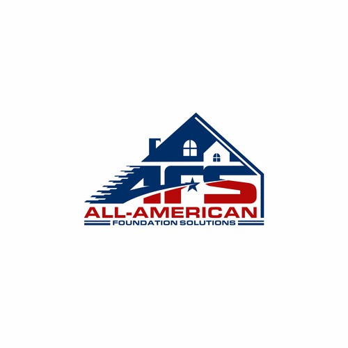 All-American Foundation Solutions Company Logo Design by the.yellowmortar