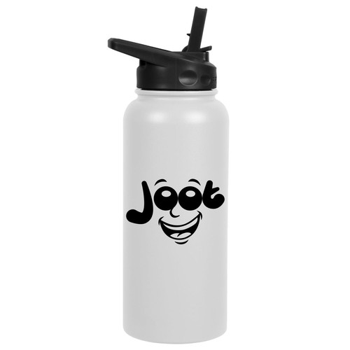 Cartoon face design for our water bottles Design by BRTHR-ED