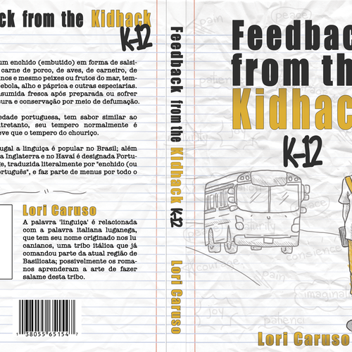 Help Feedback from  the Kidhack  K-12 by Lori Caruso with a new book or magazine cover デザイン by Paloma Dalbon