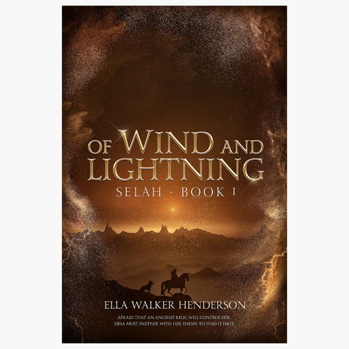 Fantasy book cover design Design by Wonderburg