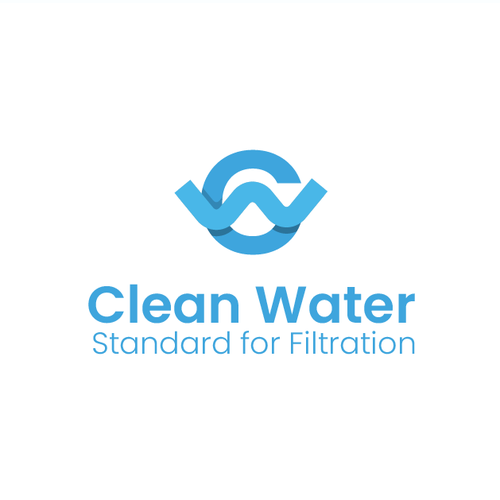 Simple Clean Logo for Water Filtration Company Design by Seif.
