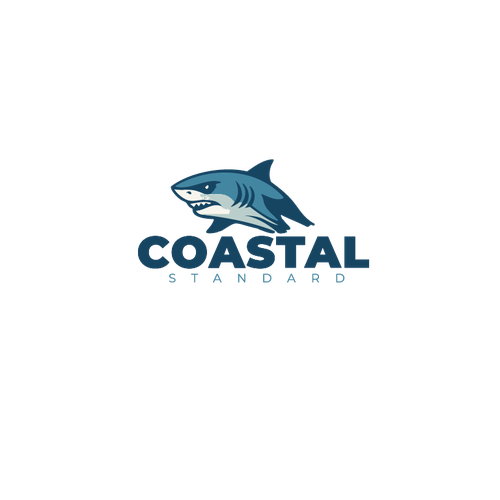 Logo and Brand Guide for Coastal Clothing Brand Design by morgan marinoni
