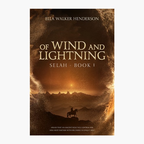 Fantasy book cover design Design by Wonderburg