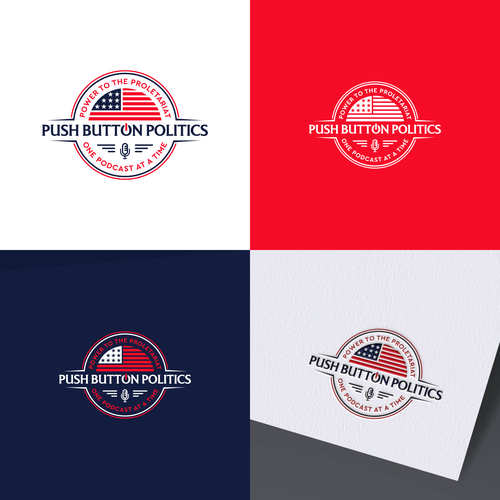 Push Button Politics Logo Design Design by StudioJack