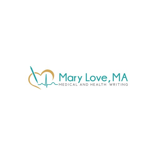 A friendly logo for a writer specializing in medicine & health Design by cozyme28^_^