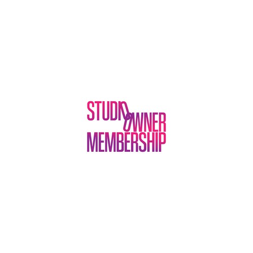 Logo for fun Dance Studio Owner Membership! 🤩 Design by Three Crowns Studio