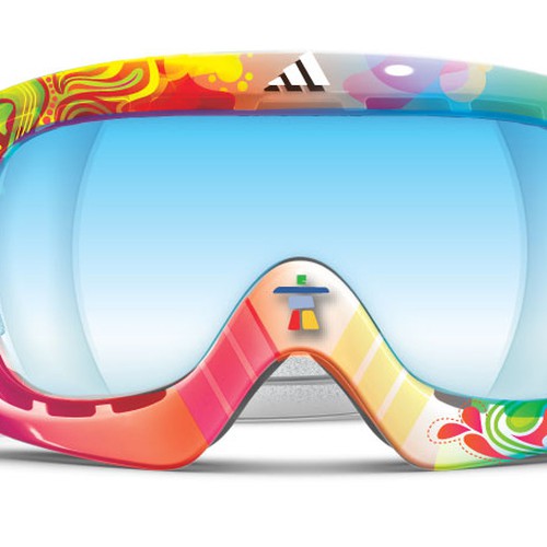 Design adidas goggles for Winter Olympics Design by qha_qha