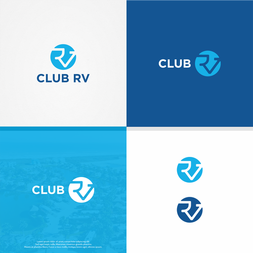 Simple & Beachy logo for CLUB RV Design by CQ Design™