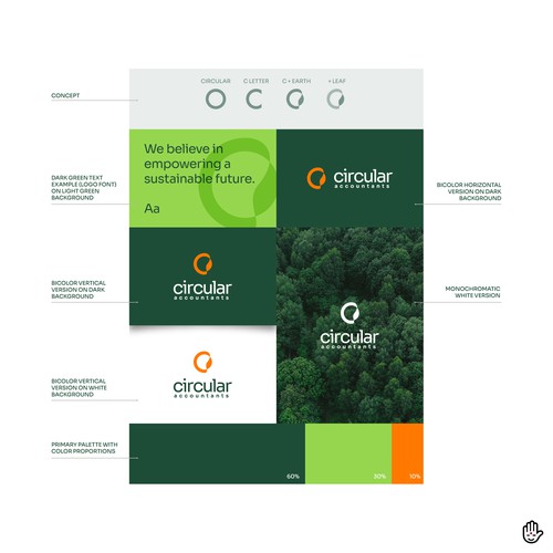 Logo for accountancy firm who want to help save the planet! Design by Soul_Des1gn