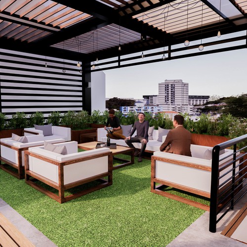 Ideation: Roof Top Terrace Design by Dsateli3r