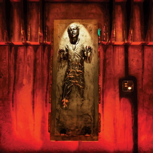 Han Solo In Carbonite Image Design Needed Illustration Or