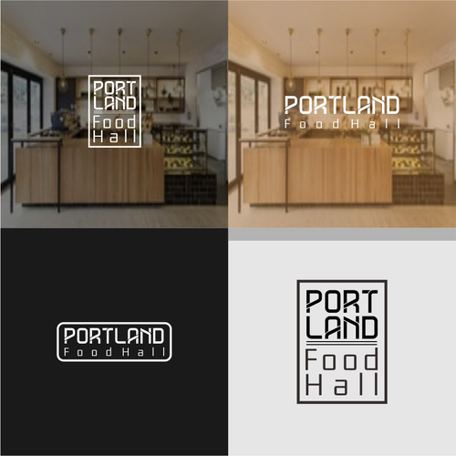 Portland Food Hall Logo & Outdoor Signage Design by Raisyana