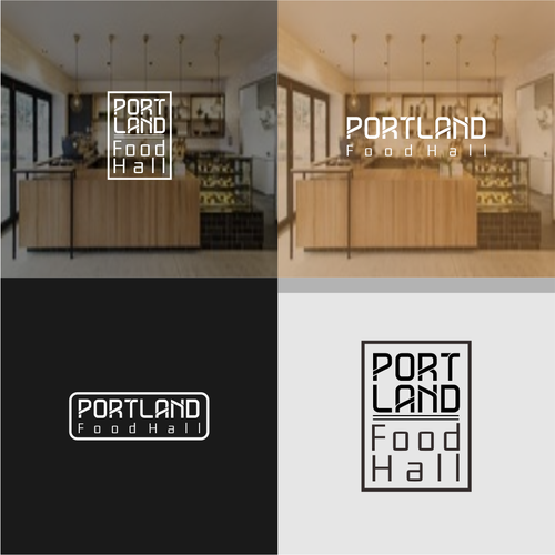 Portland Food Hall Logo & Outdoor Signage Design von Raisyana