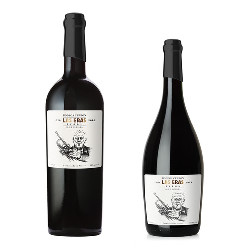 ORGANIC EXCLUSIVE WINE LABEL DESIGN - BODEGA CERRON Design by DesignLeb
