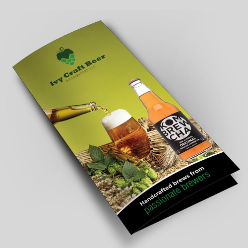 Create a product list brochure for a beer distribution company