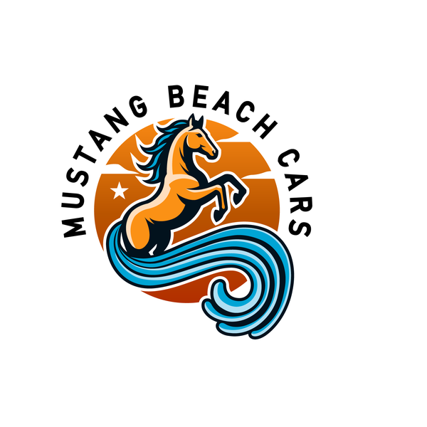 Mustang beach cars