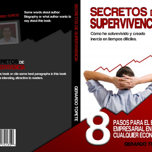 Gerardo Topete Needs a Book Cover for Business Owners and Entrepreneurs Design por Dany Nguyen