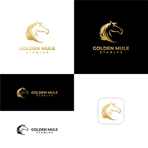 Golden Mule Stables Design by Caddsen