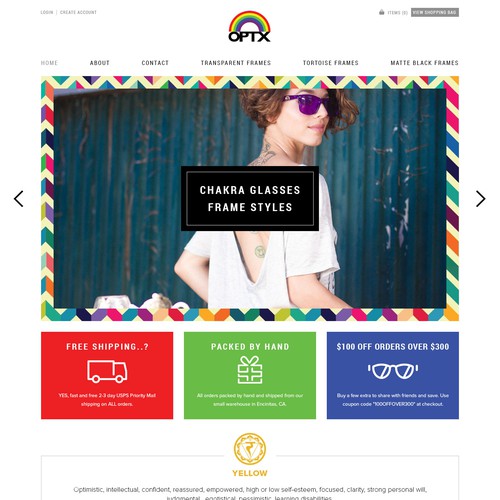 Bright, Colorful, and Beautiful Design Requested for Ecommerce Website Diseño de AwesomeMolly