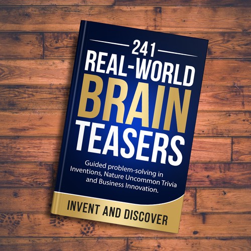 Book Cover - Creativity, Innovation, Inventions, Lateral thinking Design by Zahari Studio