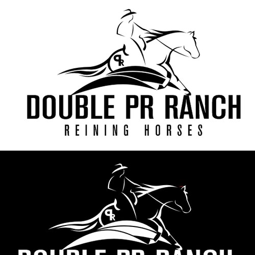 Double PR Ranch Reining Horses needs a new logo | Logo design contest