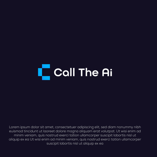 AI Communication Logo Design by ahsandesignns