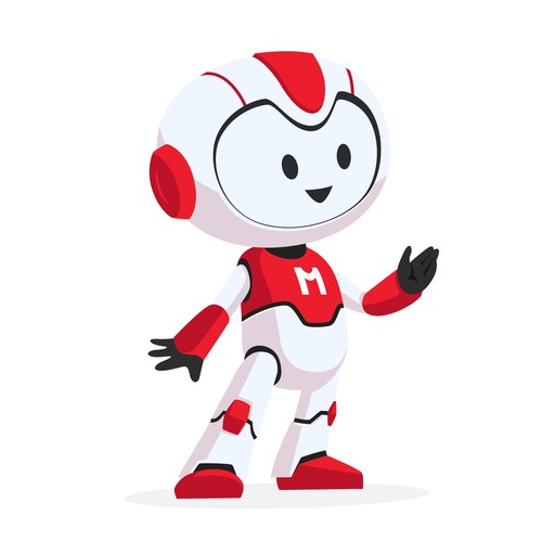 Looking for a friendly robot mascot design for our microfinance app! Design by Rozart ®