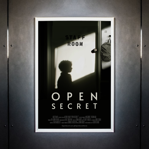 Design a poster for the documentary Open Secret Design by CreamCreative