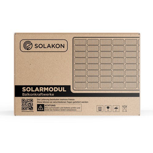 Create a nice Packaging Design for Solar Panels Design by Rajith Shantha