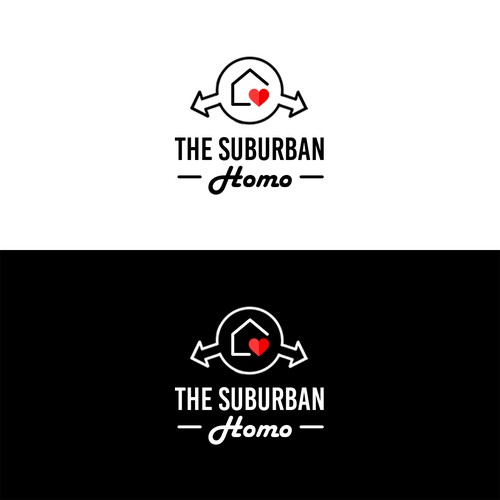 logo for lifestyle site of a thirty-something gay guy living in the burbs Design by cgfx.eth