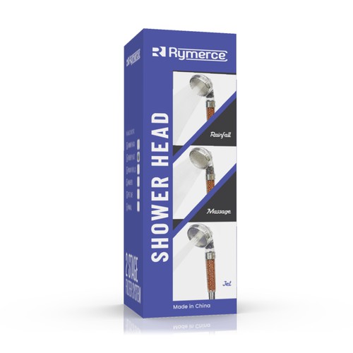 Shower Head Box Design Product packaging contest