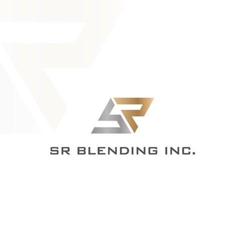 Logo for SR Blending Inc. Design by Gary T.