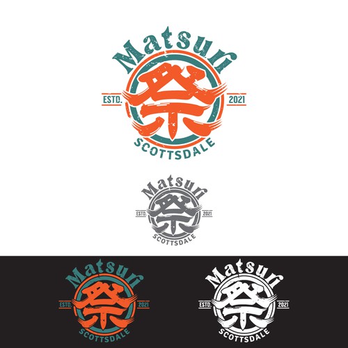 Logo for a Japanese Restaurant with a Rooftop Bar Design by raven09