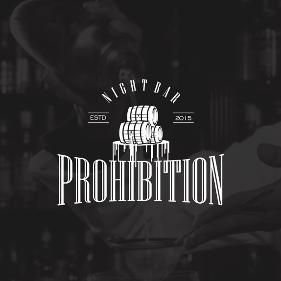 Prohibition Logos - Free Prohibition Logo Ideas, Design & Templates